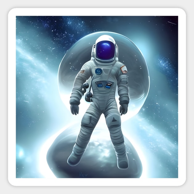 Astronaut Engineer Magnet by animegirlnft